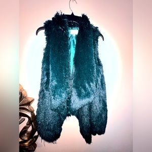 Women’s fur inspired vest.